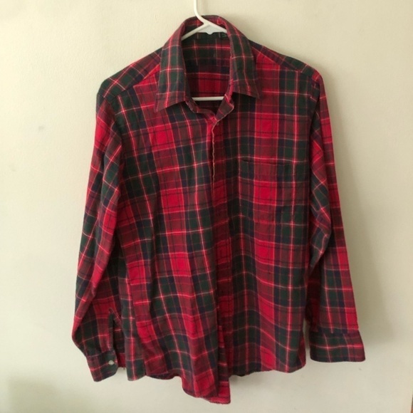 Vintage Men’s Flannel Shirt - Picture 1 of 4